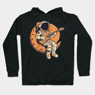 Moon Guitar Hoodie